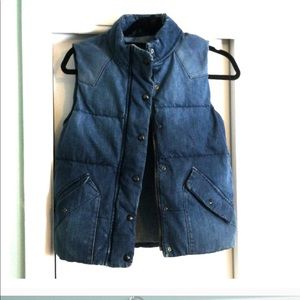 Denim vest